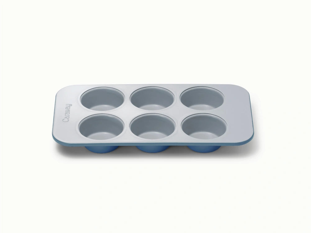 6-Cup Muffin Pan - 12x7” Non-Stick Ceramic Muffin Pan - US 7018