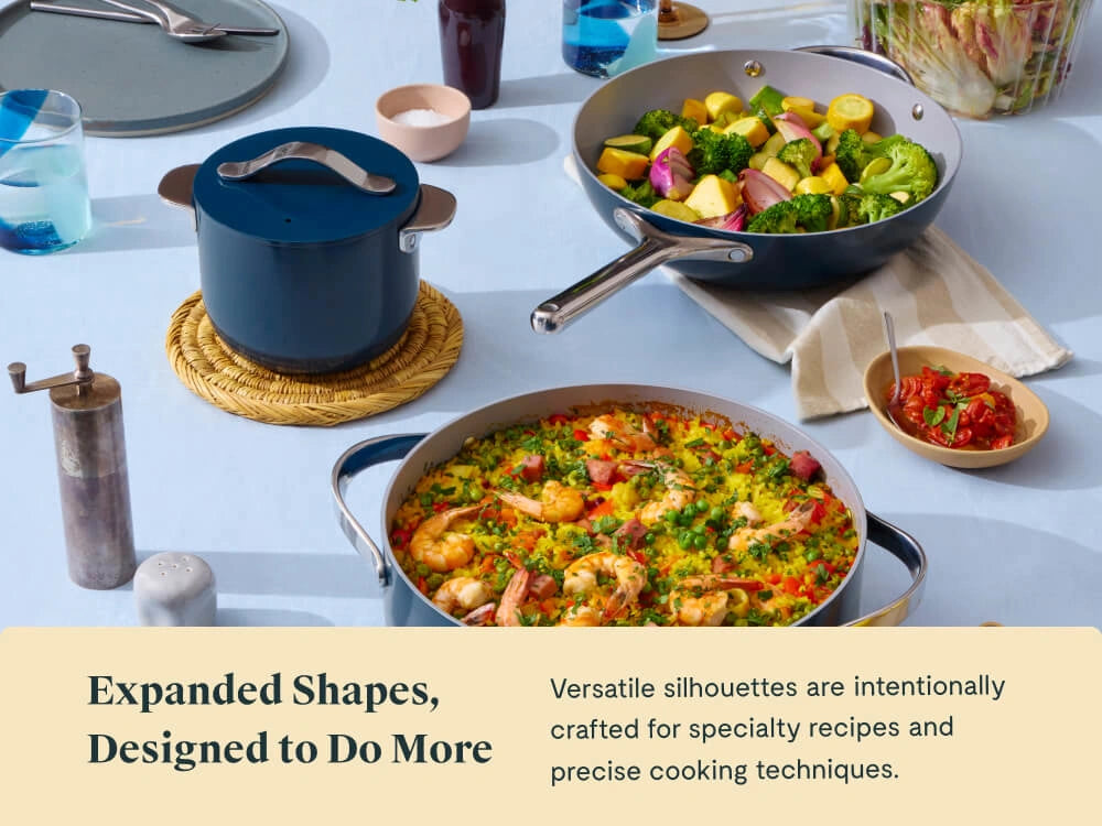 Full Ceramic Cookware Bundle - 31-Piece Ceramic Set With Complimentary Storage - US 4814