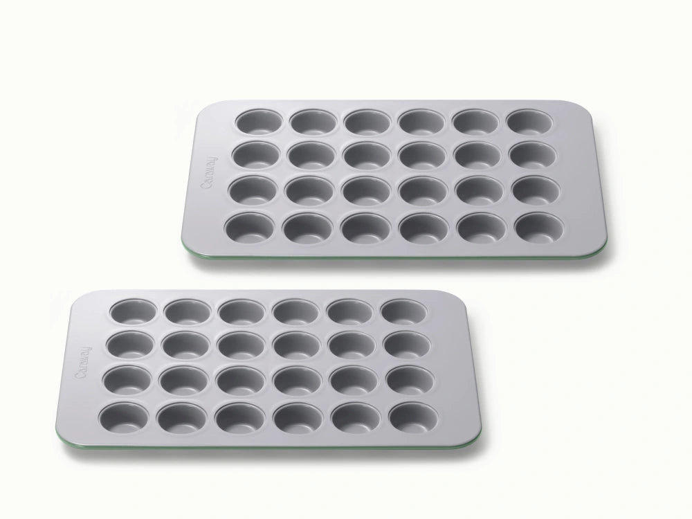 Mini Muffin Pan Duo - Two 24-Cup Non-Stick Mini Muffin Pans - US 8357