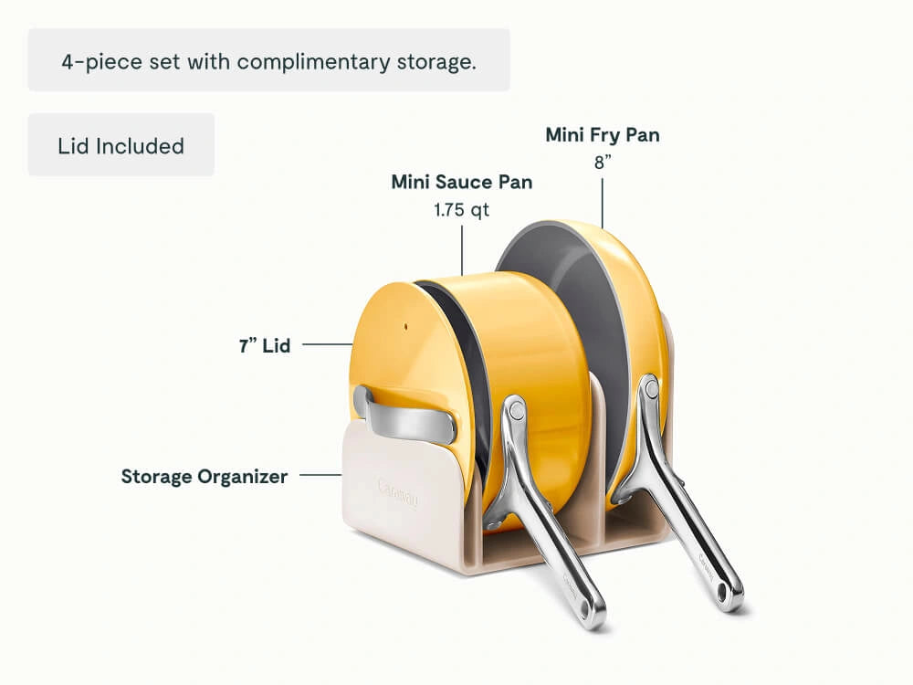 Cookware, Cookware+ & Minis Duo Set - 24-Piece Ceramic Set With Complimentary Storage - US 2268
