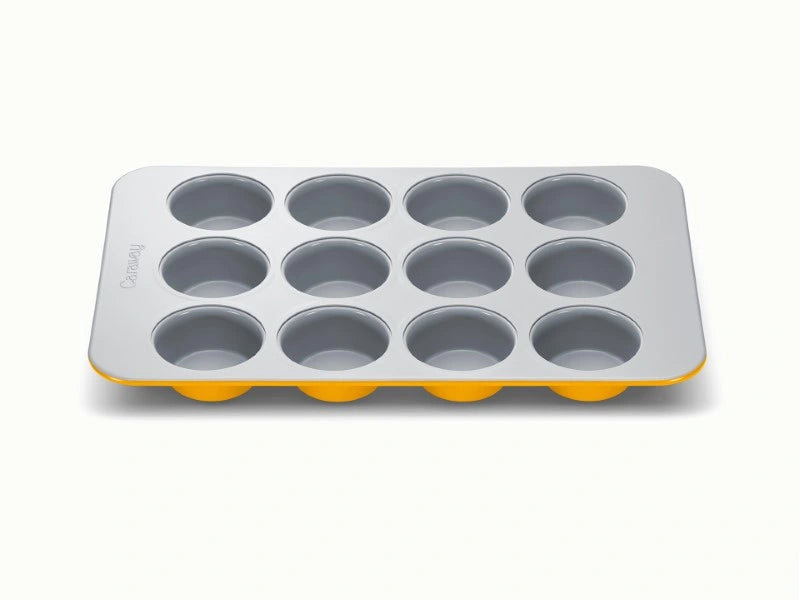 12-Cup Muffin Pan - 15.5x10” Non-Stick Ceramic Muffin Pan - US 1240
