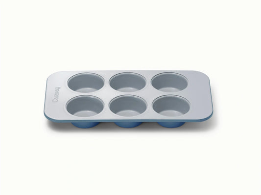 6-Cup Muffin Pan - 12x7” Non-Stick Ceramic Muffin Pan - US 7018