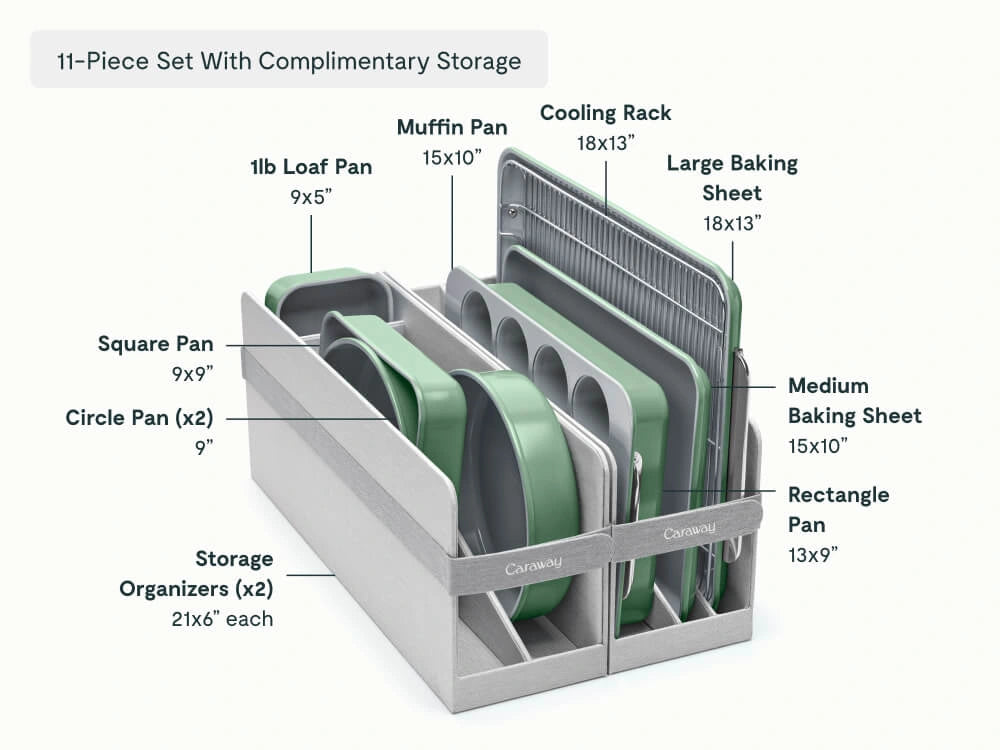 Better Baking Bundle - 23-Piece Set for Clean Prep &amp; Baking - US 1837