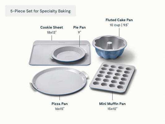Bakeware+ Set - 5-Piece Set for Specialty Baking - US 7437
