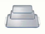 Baking Sheet Trio - 18x13", 15x10" &amp; 13x9” Non-Stick Ceramic Sheets - US 9942