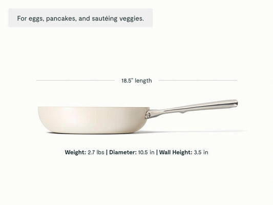 Fry Pan - 10.5” Non-Stick Ceramic Fry Pan - US 5903