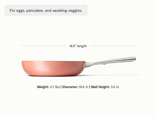 Fry Pan - 10.5” Non-Stick Ceramic Fry Pan - US 6964