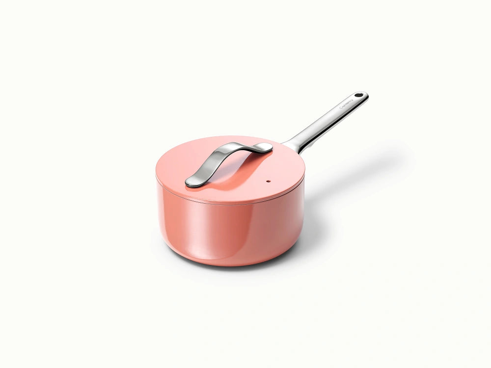 Mini Sauce Pan - 1.75 qt Non-Stick Ceramic Sauce Pan With Lid - US 6397
