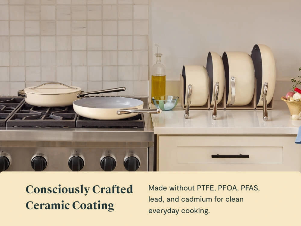 Stock Pot - 12 qt Non-Stick Ceramic Pot With Lid - US 0982