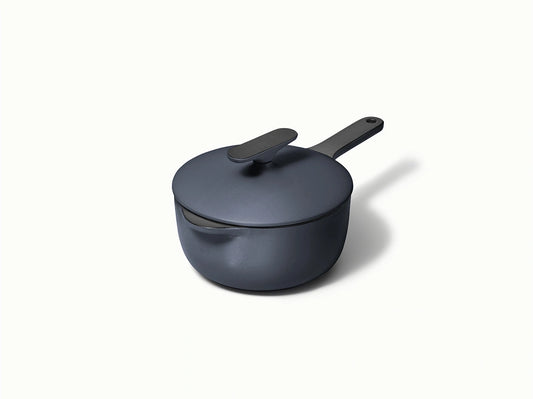 1.8 qt Enameled Cast Iron Mini Sauce Pan - Durable, Compact Pan With Excellent Heat Retention - US 9623