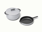 Cast Iron Skillet &amp; Dutch Oven Duo - Perfect duo for versatile cooking, from quick sears to slow-cooked meals. - US 4379