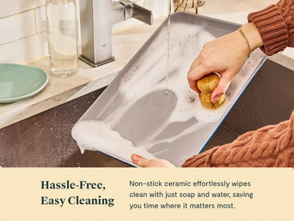 Baking Sheet Duo - 18x13" &amp; 15x10" Non-Stick Ceramic Baking Sheets - US 7892