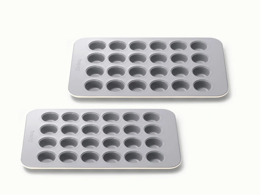 Mini Muffin Pan Duo - Two 24-Cup Non-Stick Mini Muffin Pans - US 0890