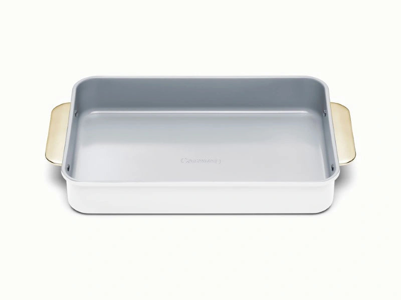 Large Rectangle Pan - 13x9” Non-Stick Ceramic Baking Pan With Handles - US 6827