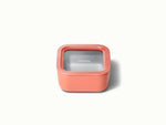 Small Storage Container - Ceramic-coated 4.4 cup glass Container built for clean storing. - US 1187
