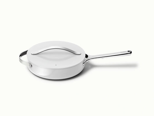 Small Sauté Pan - 3 qt Non-Stick Ceramic Pan With Lid - US 6986